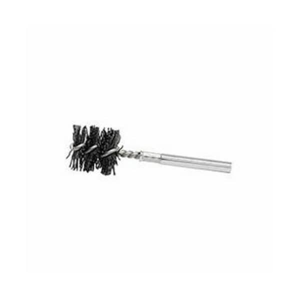 Nylox Burr-Rx Power Tube Brush, 1-1/4 in Brush Dia, 1 in Brush L, 3-1/2 in Overall L, Nylon/Ceramic Fill, 21765 - main